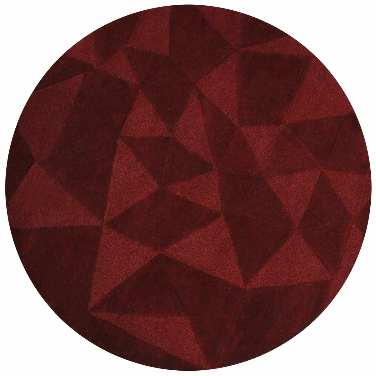 Shard - Round Wool Rug