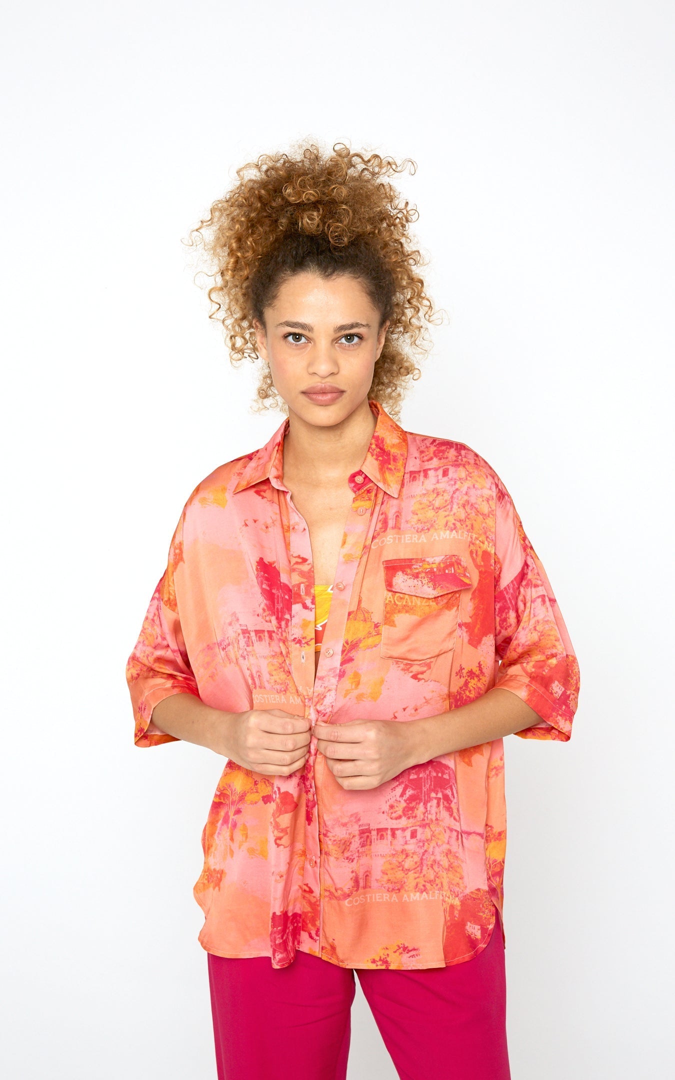 Modetrotter - Camisa Berry Carta