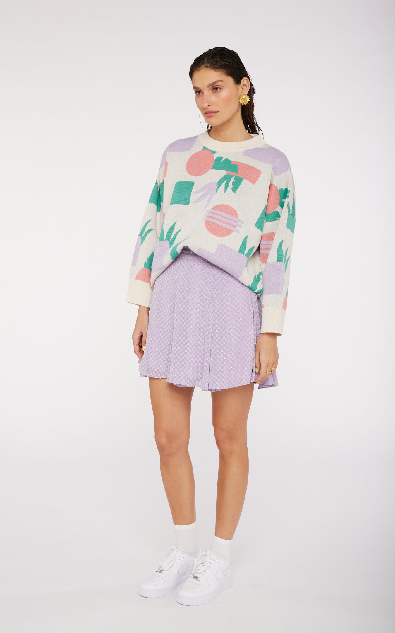 Modetrotter - Sierra Calusa Lilas Skirt