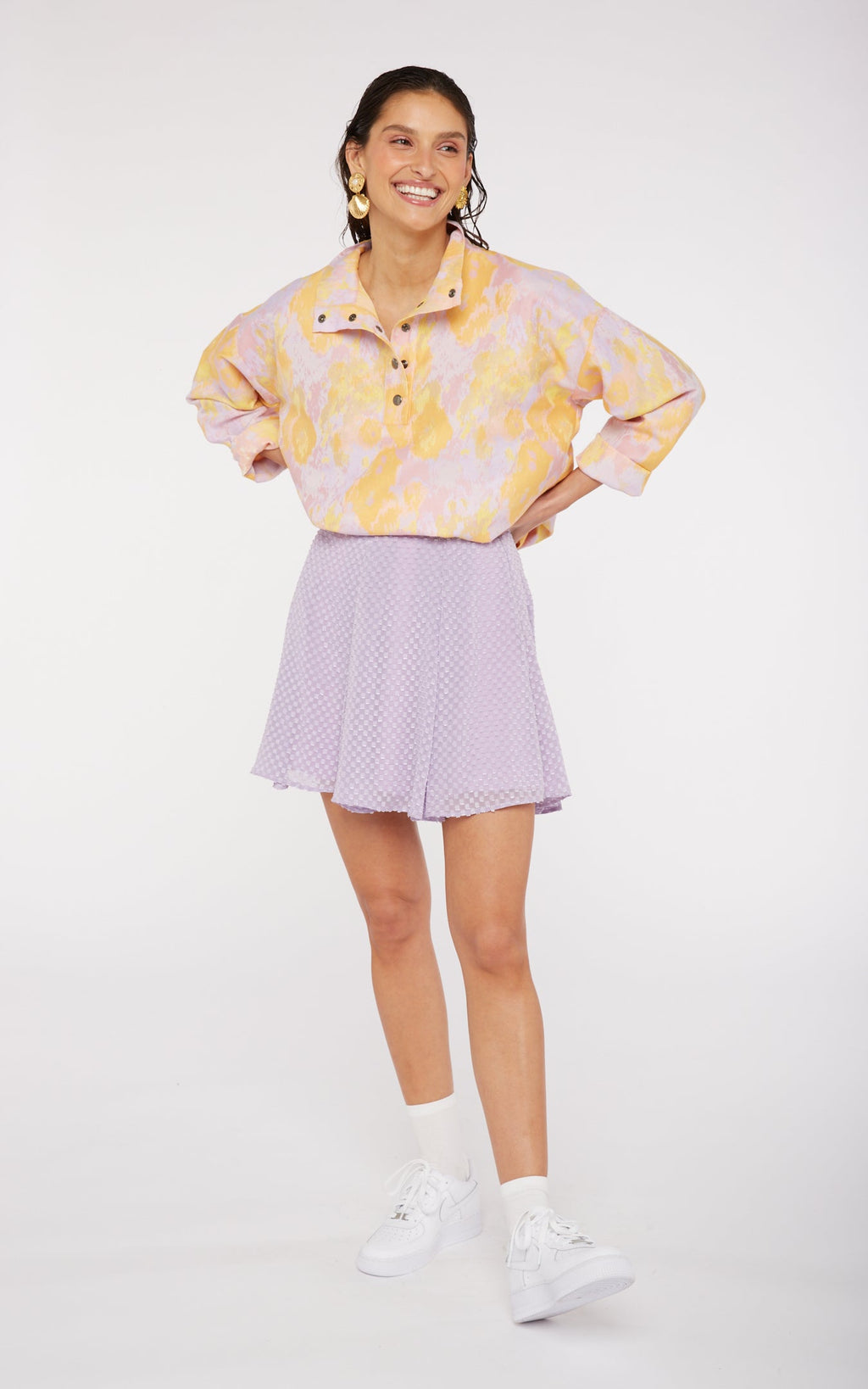 Modetrotter - Sierra Calusa Lilas Skirt