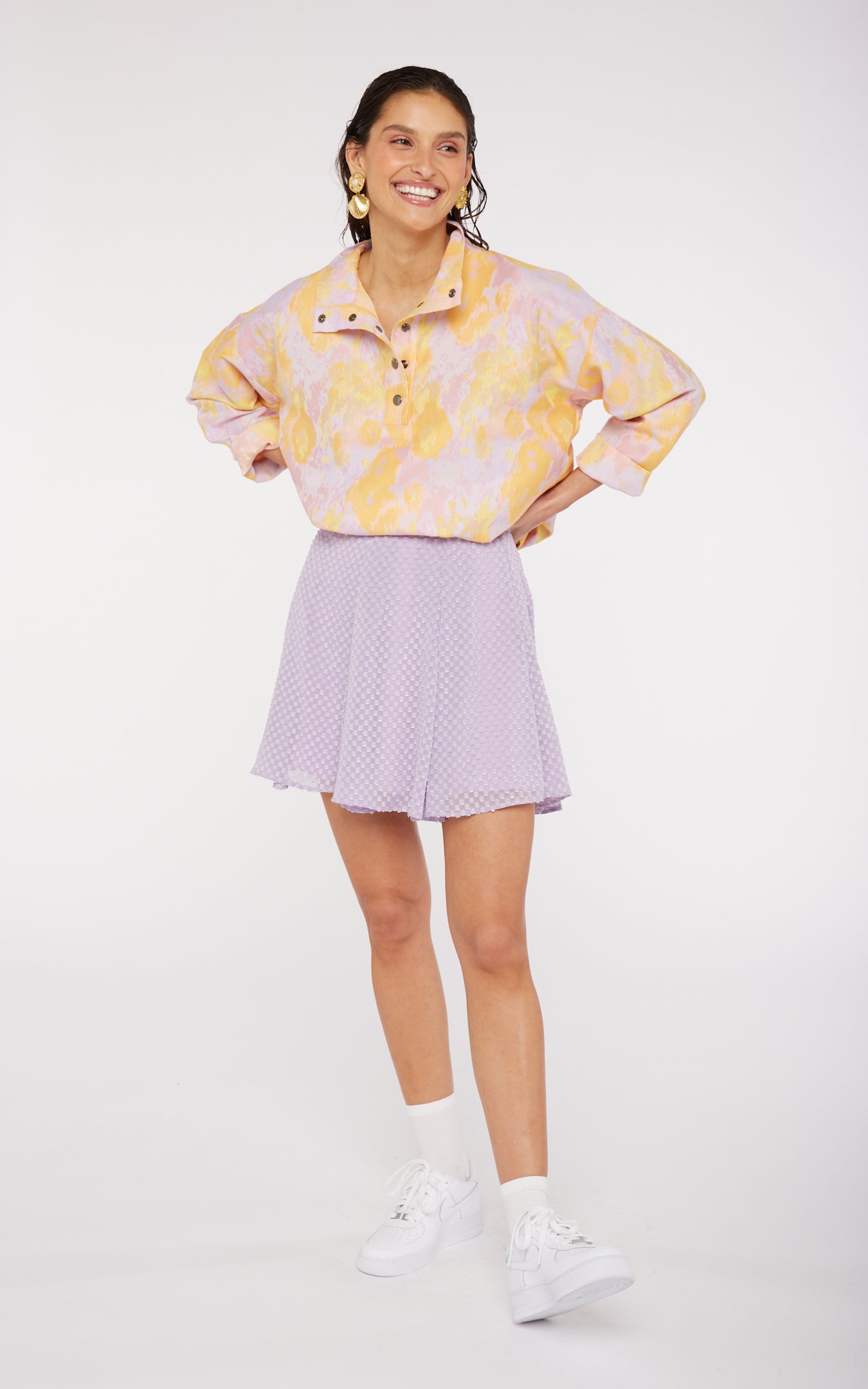Modetrotter - Sierra Calusa Lilas Skirt