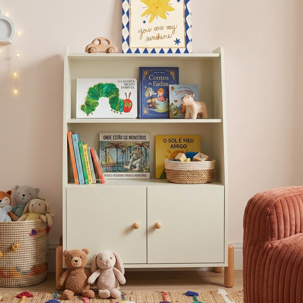 Mona - Bibliothèque Enfant - Beige