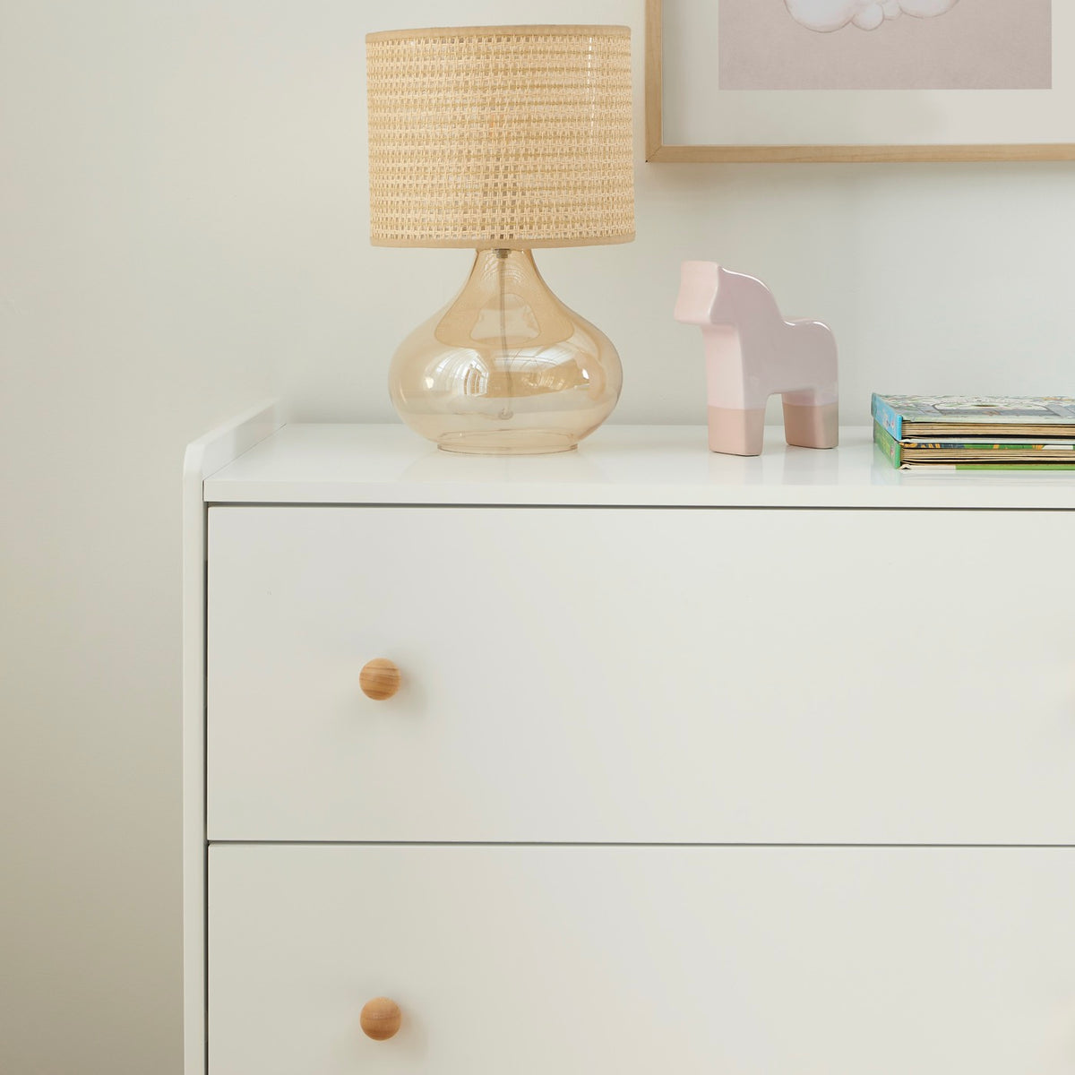 Mona - children’s 3-drawer chest of drawers - white