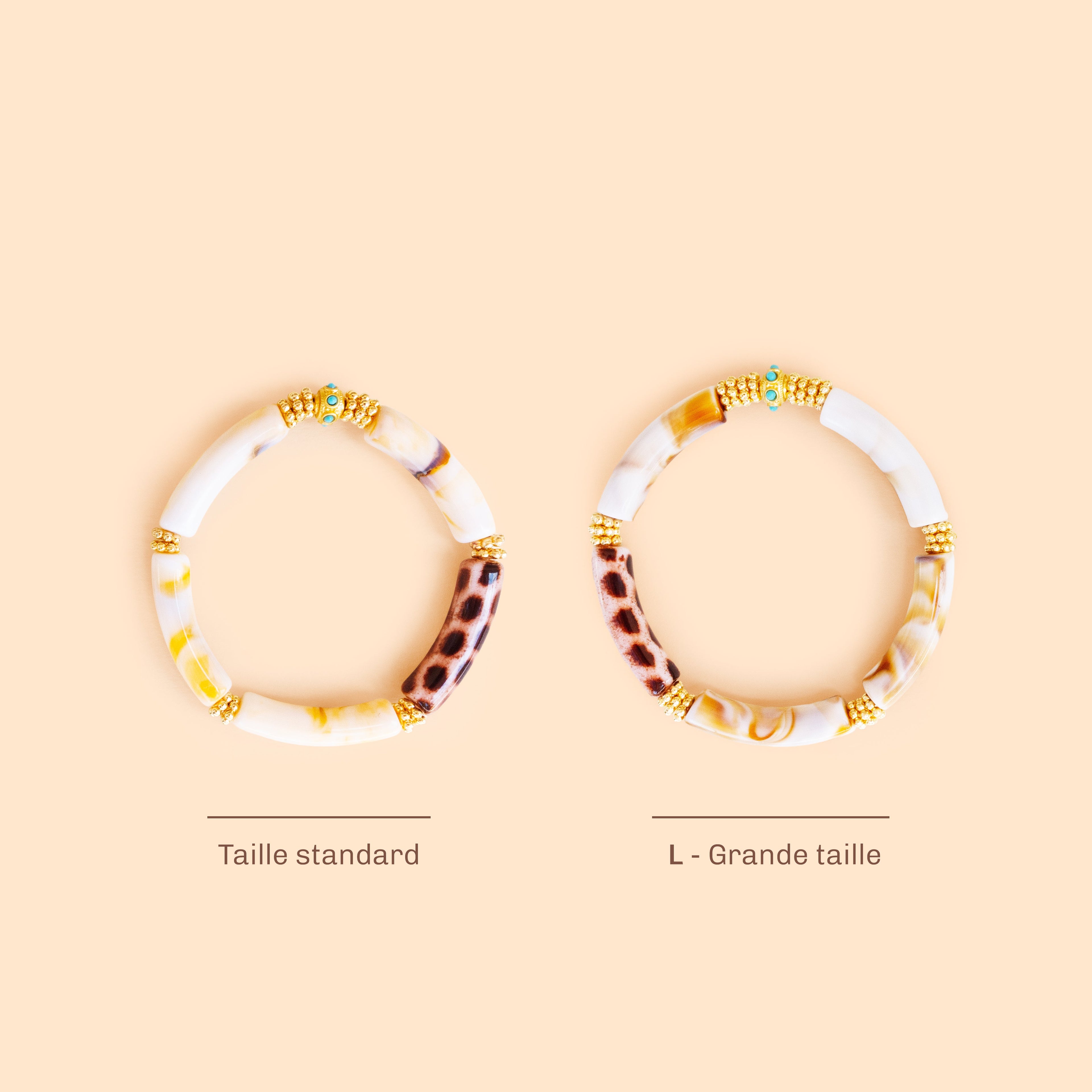 Pulsera Juhu - Monochrome Écru