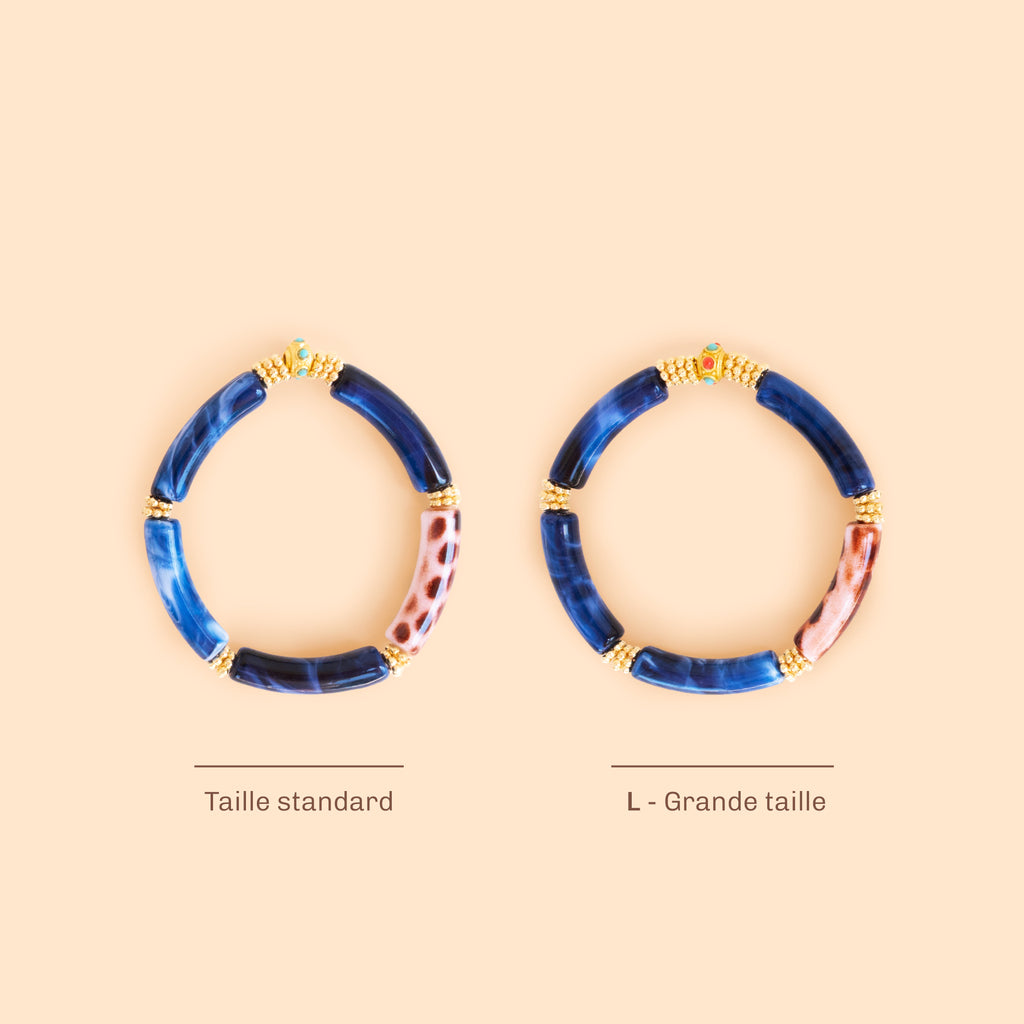 Pulsera Juhu - Monochrome Azul