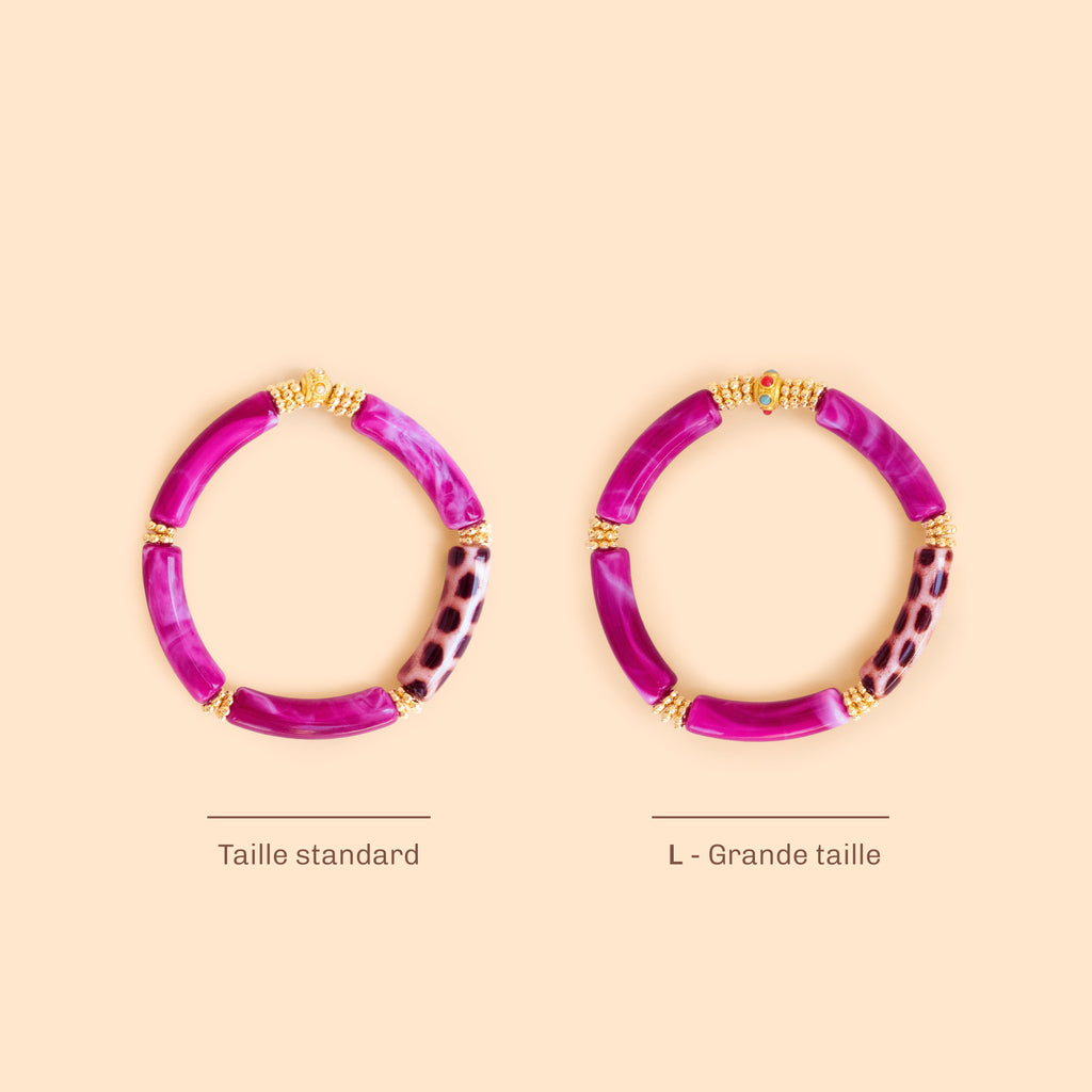 Pulsera Juhu - Monochrome Grenat