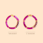 Pulsera Juhu - Monochrome Grenat