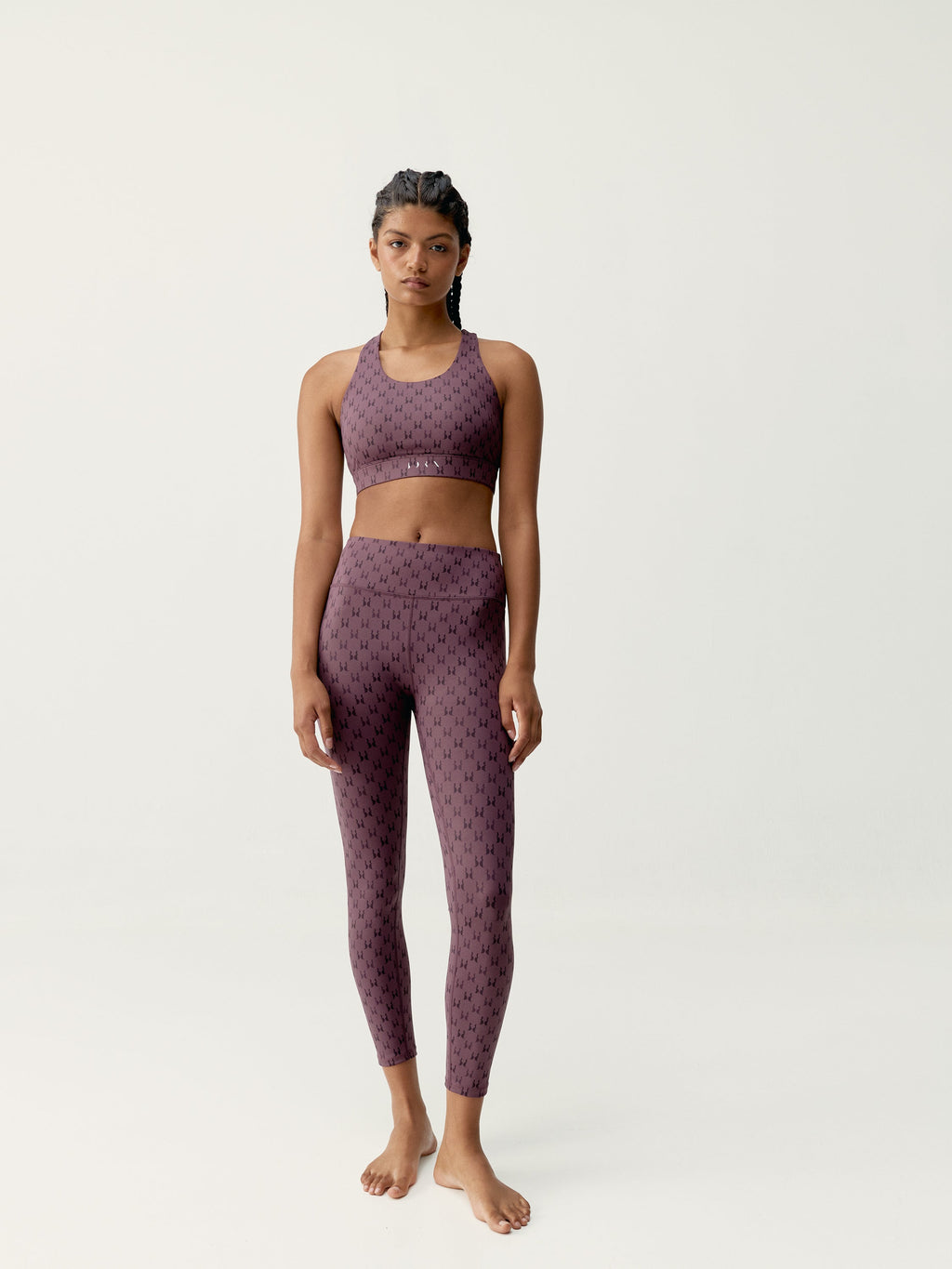 Monogram Top - Dark Cherry - Women