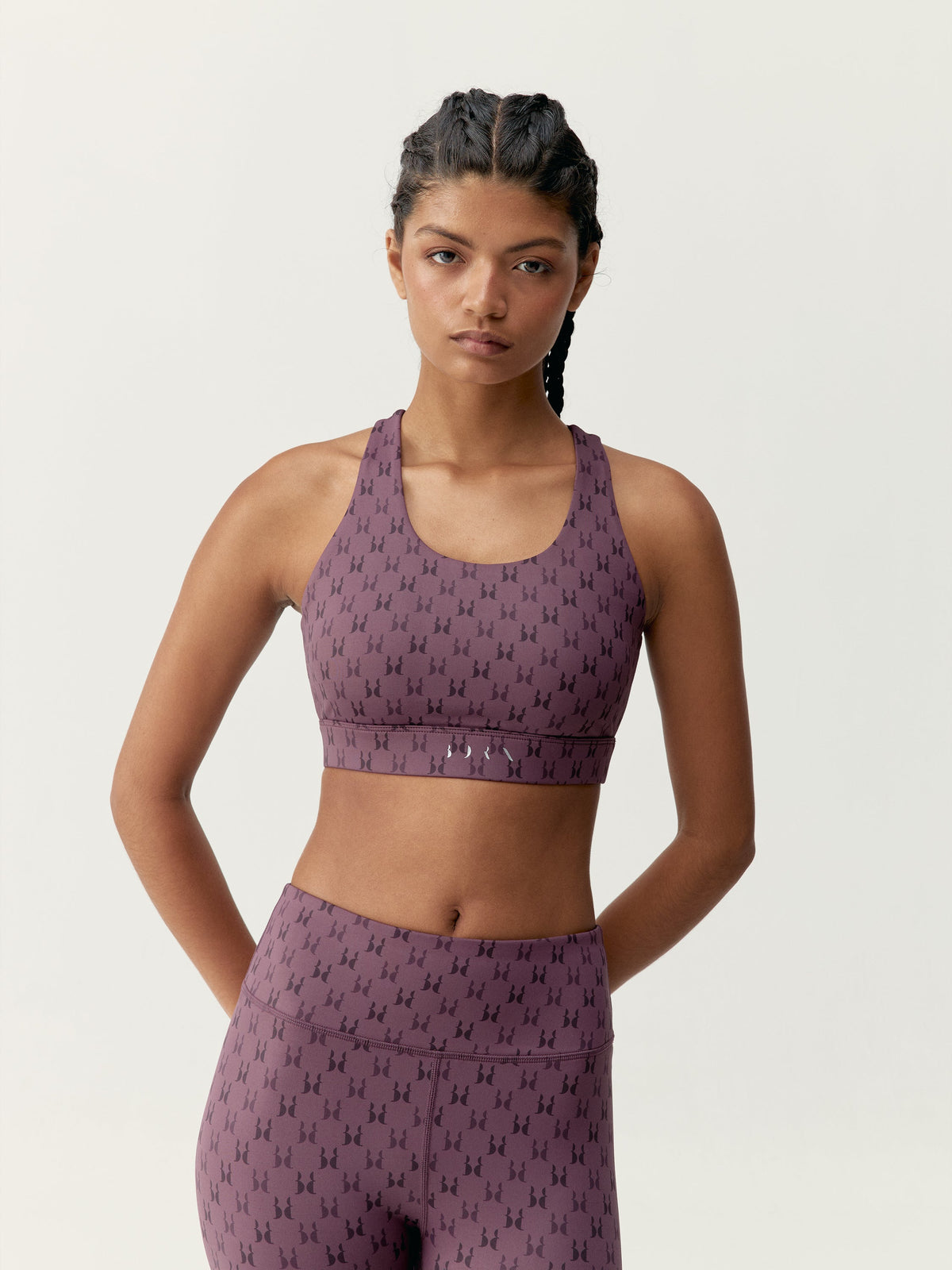 Monogram Top - Dark Cherry - Women
