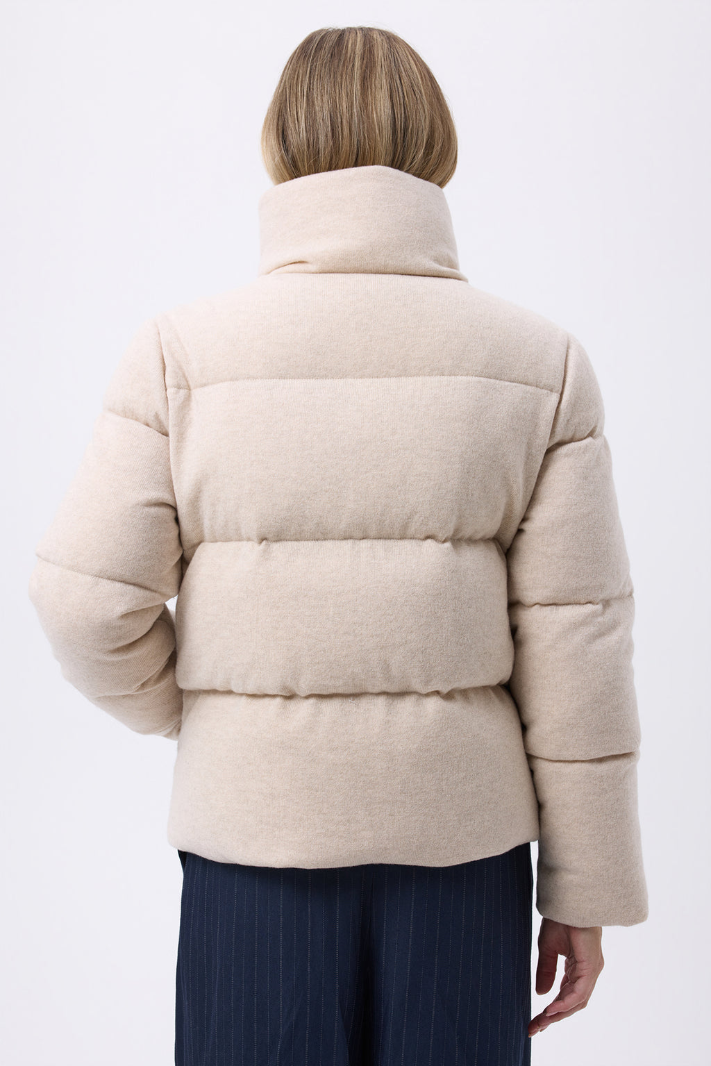 Doudoune Manches Longues Montaigne - Beige - Femme