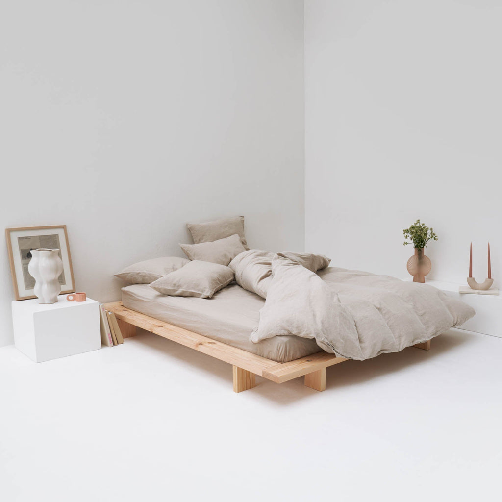 most sustainable eco-friendly washed linen pillowcase