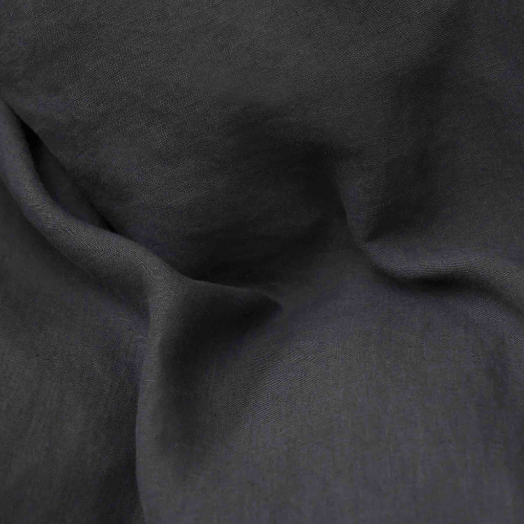 Funda nórdica - Lino lavado 190 g/m² - Gris grafito