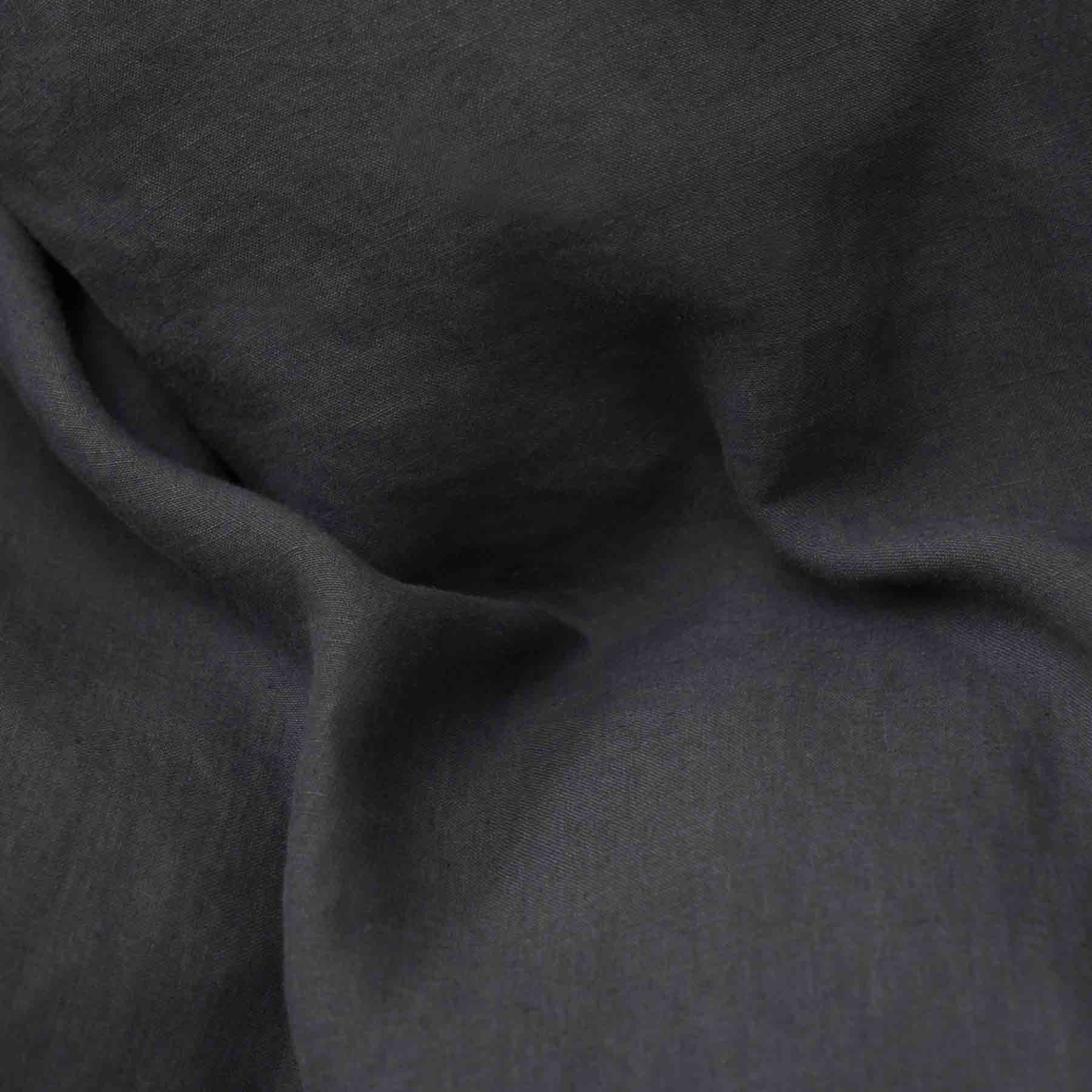 Funda nórdica - Lino lavado 190 g/m² - Gris grafito
