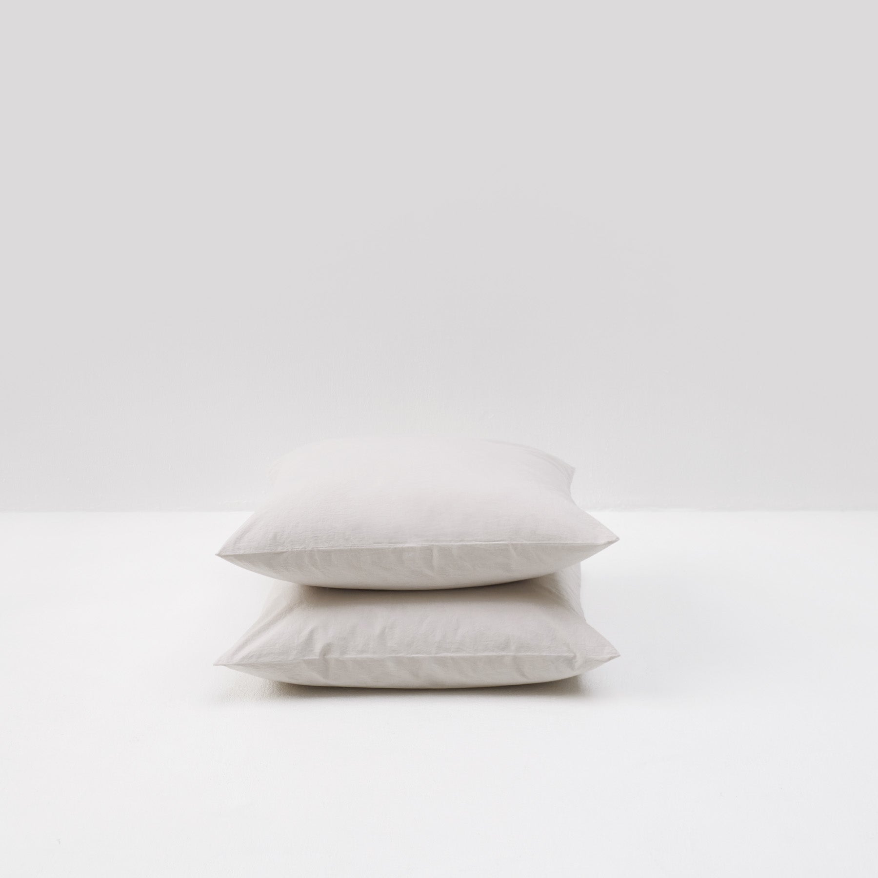 funda almohada percal algodon beige most algodon egipcio
