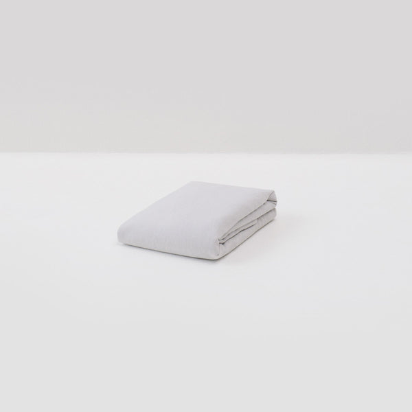 Sábana encimera - De lino lavado 190 g/m² - Gris guijarro