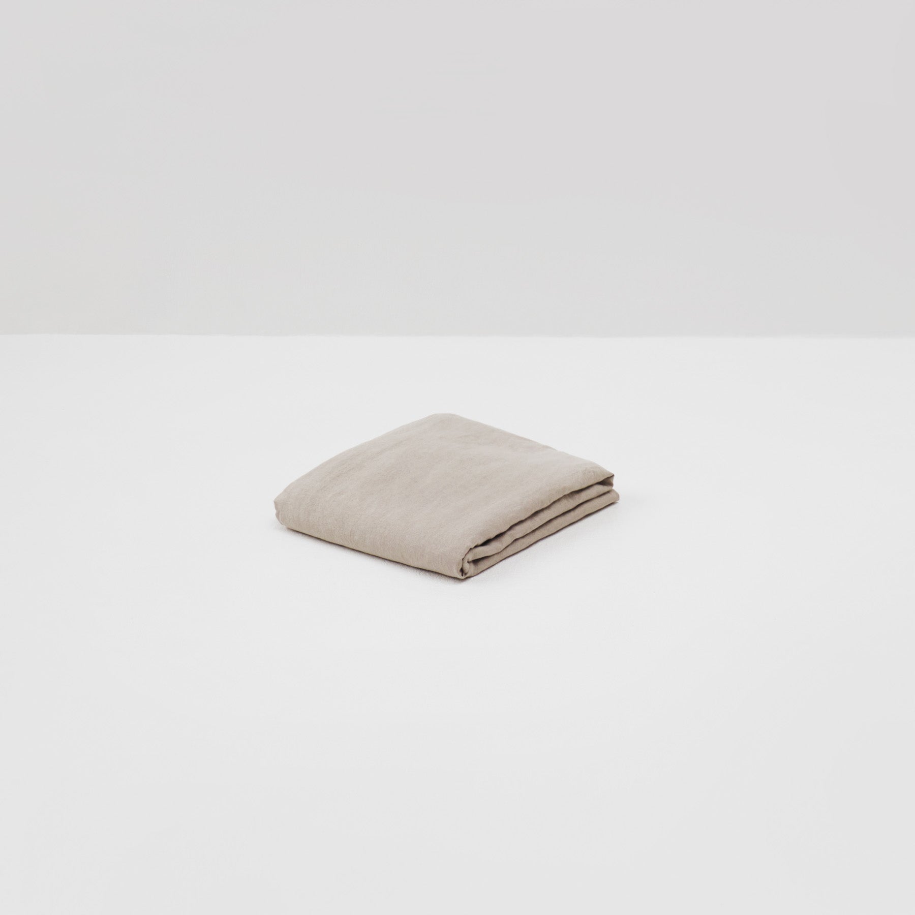 Most high-end Portuguese beige natural washed linen bed linen