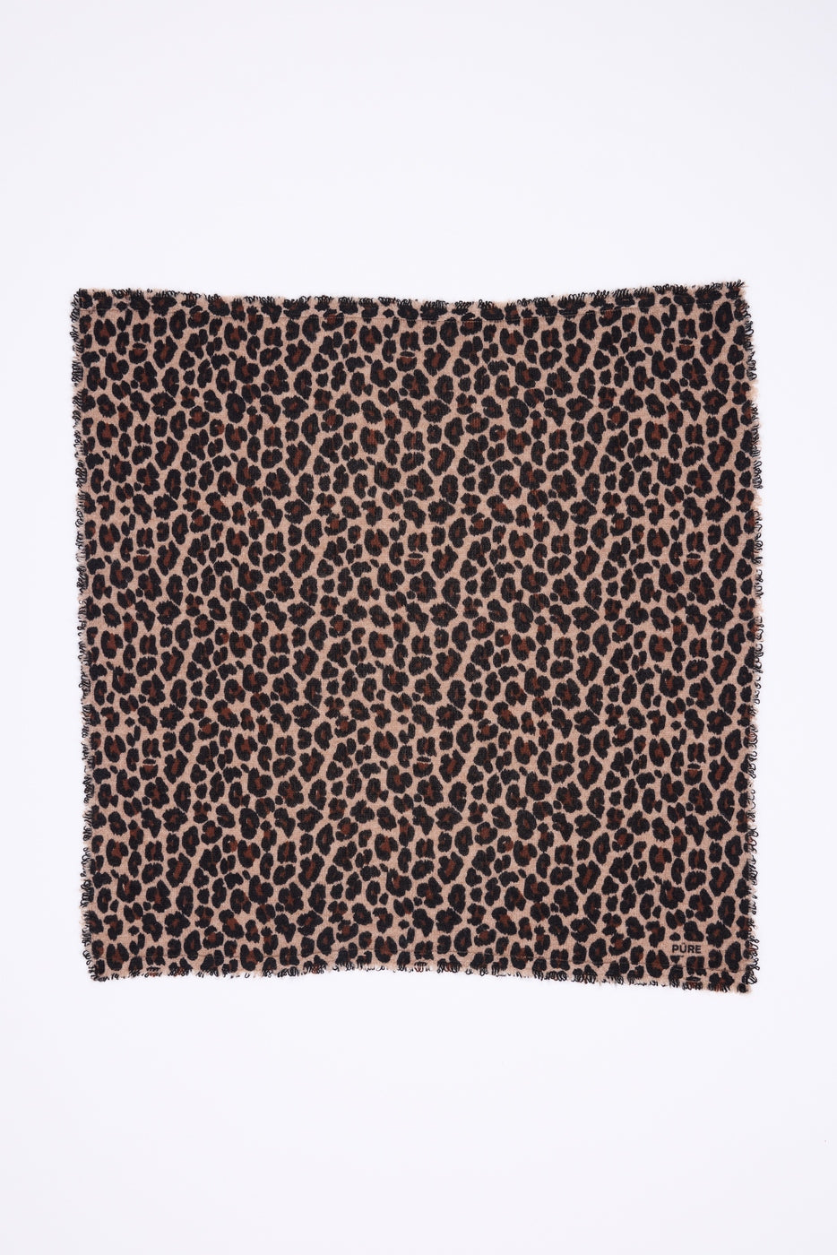Bandana Leopard Moussa - Leopard - Homme - 100% Cachemire