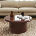 Moxy - Coffee Table - Glossy Lacquered Finish - Burgundy