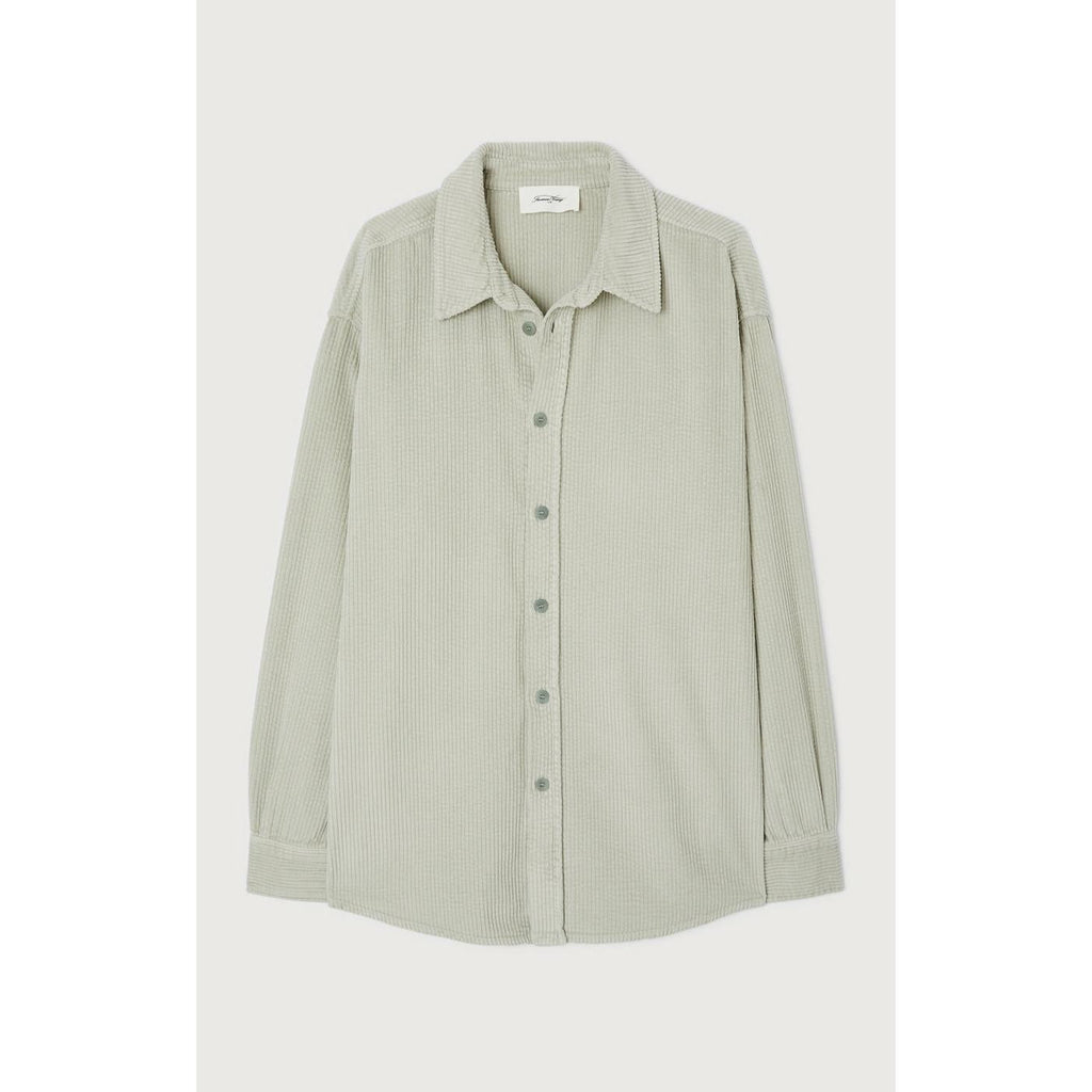 Straight-Cut Buttoned-Collar Shirt - Falaise Vintage - Men