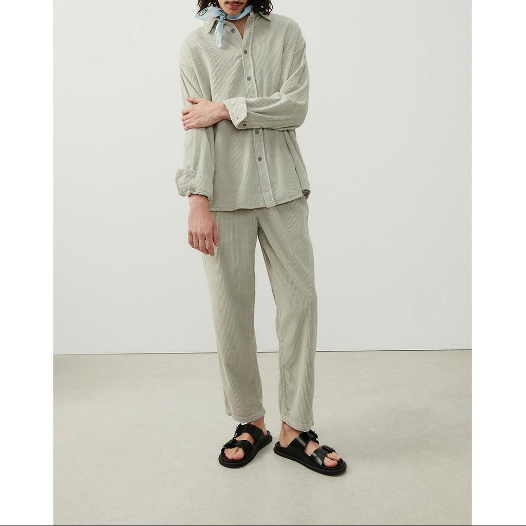 Straight-Cut Buttoned-Collar Shirt - Falaise Vintage - Men