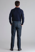 Pantalon Volta Chino Italian Pocket - Bleu Brut - Homme