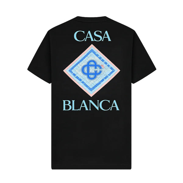 T‑Shirt Casablanca Pool - Nero