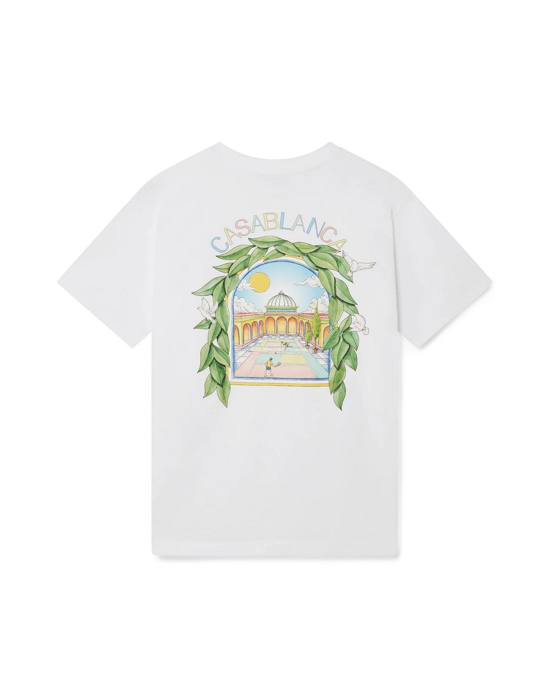 T-Shirt L'Arche De Tennis - White