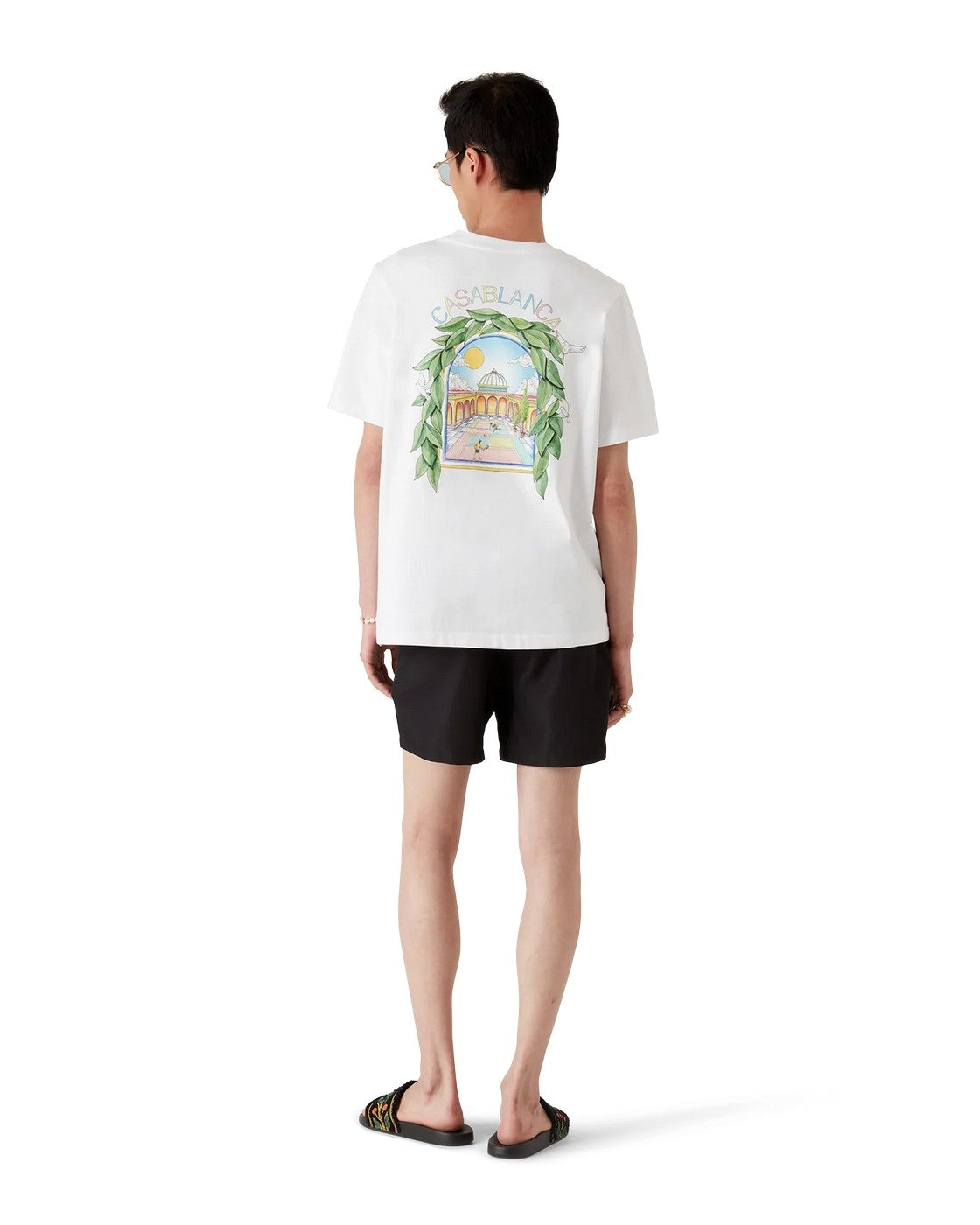 T-Shirt L'Arche De Tennis - White