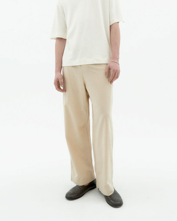 Trousers crudo marygold Marcelo sostenible-1