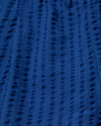 Pantalón Luc sostenible seersucker azul - silueta 2