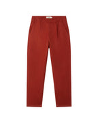 Pantalón rojo hemp Moero sostenible - silueta 2