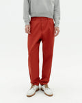 Pantalón rojo hemp Moero sostenible-1