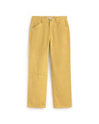 Trousers recto amarillo Stan sostenible silueta - 1