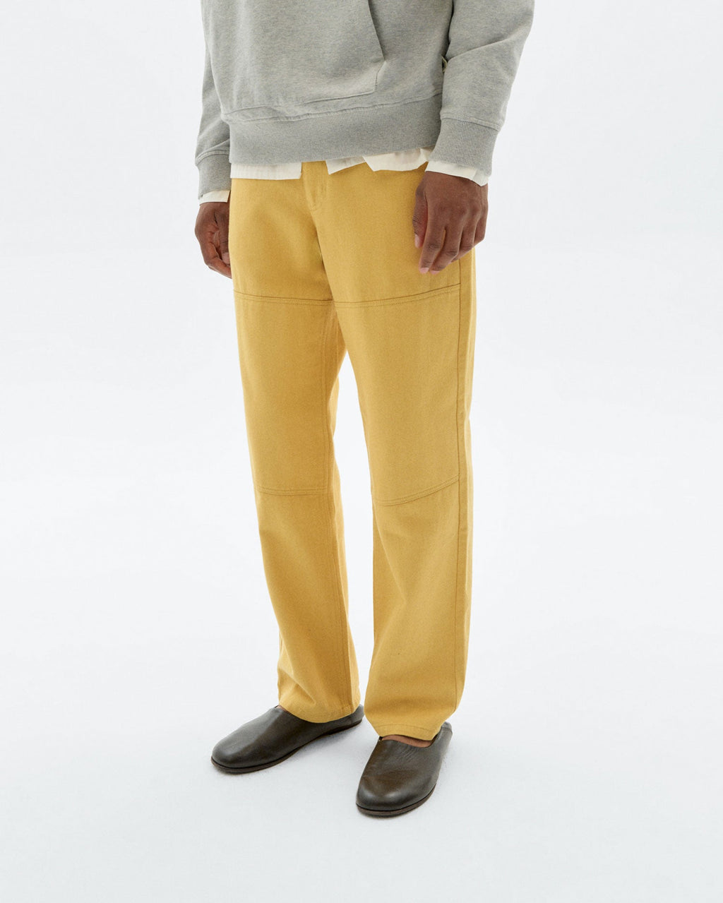 Trousers recto amarillo Stan sostenible - 1