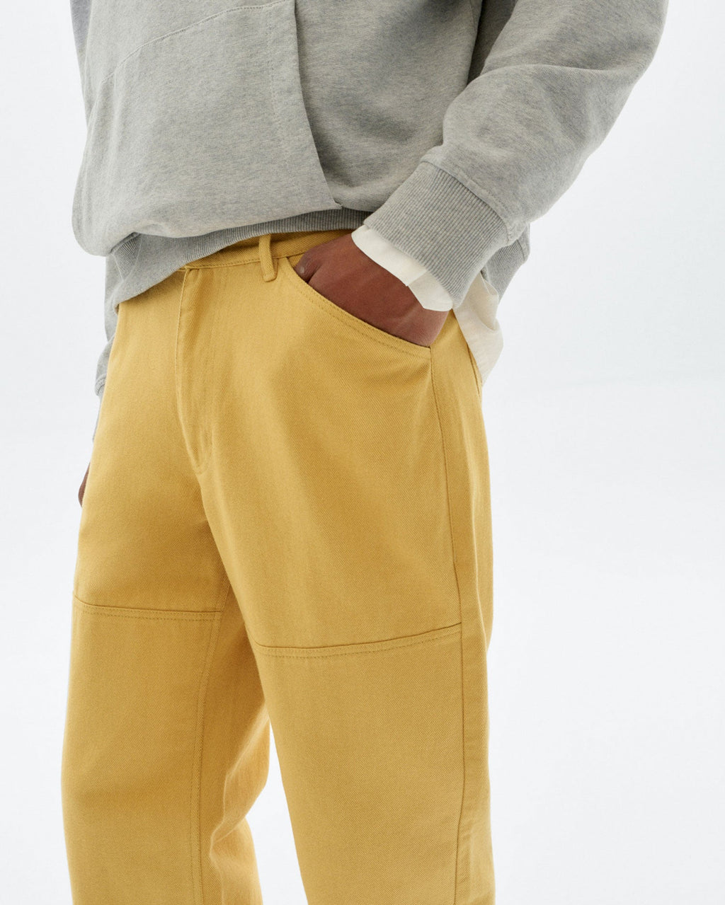 Trousers recto amarillo Stan sostenible - 3
