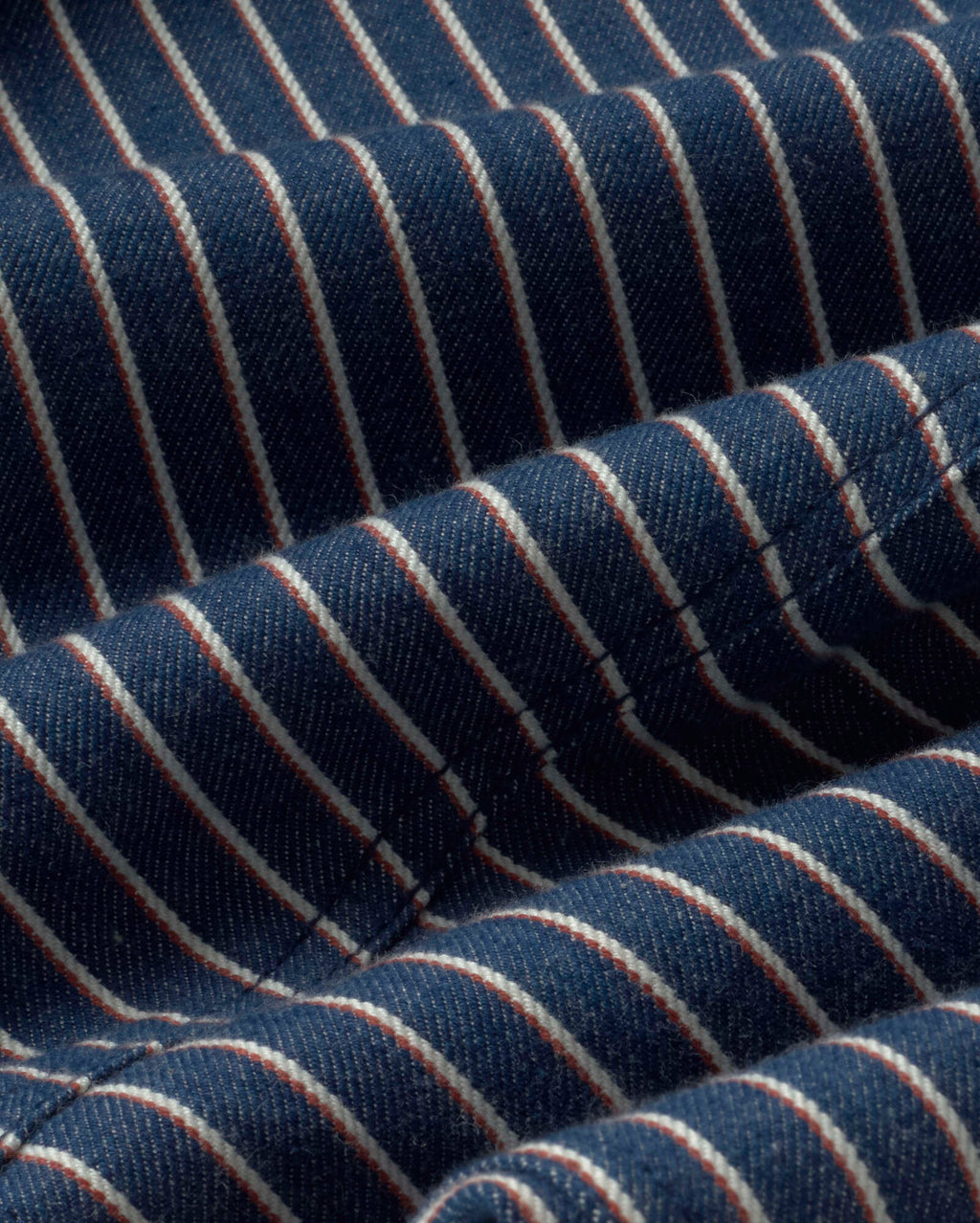 Trousers recto stripes tinte natural Stan sostenible silueta - 2