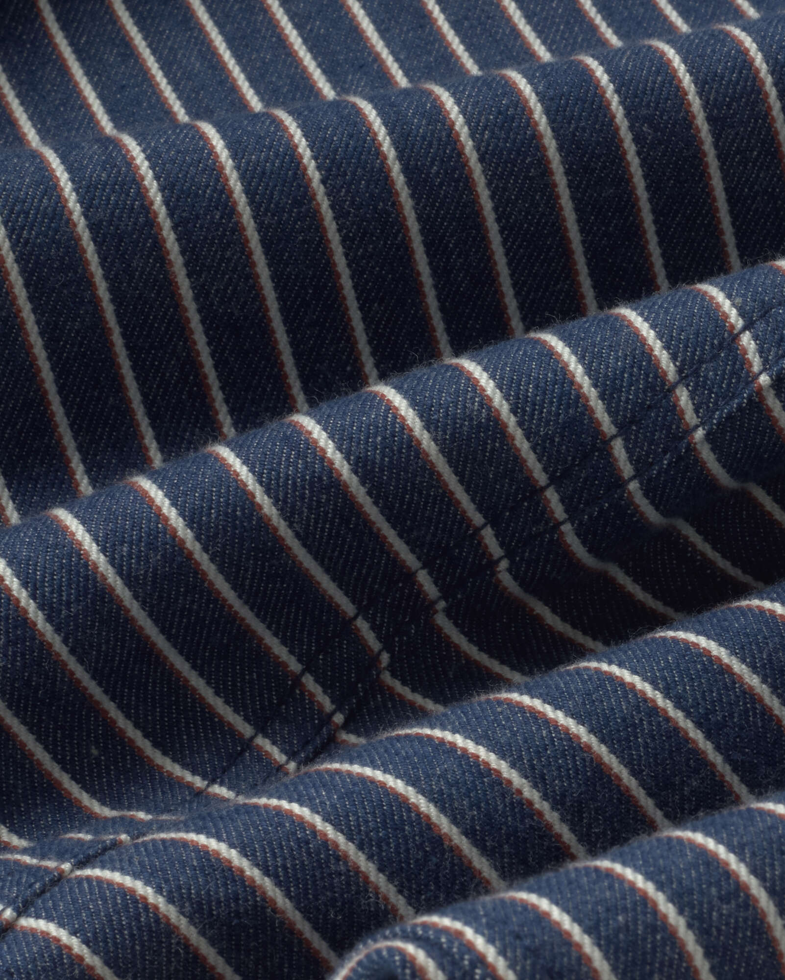 Trousers recto stripes tinte natural Stan sostenible silueta - 2