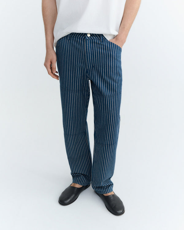 Trousers recto stripes tinte natural Stan sostenible - 2