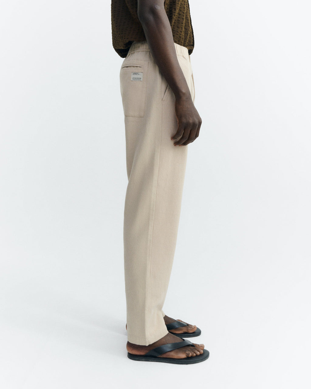 Pantalon Droit Travel Light - Beige