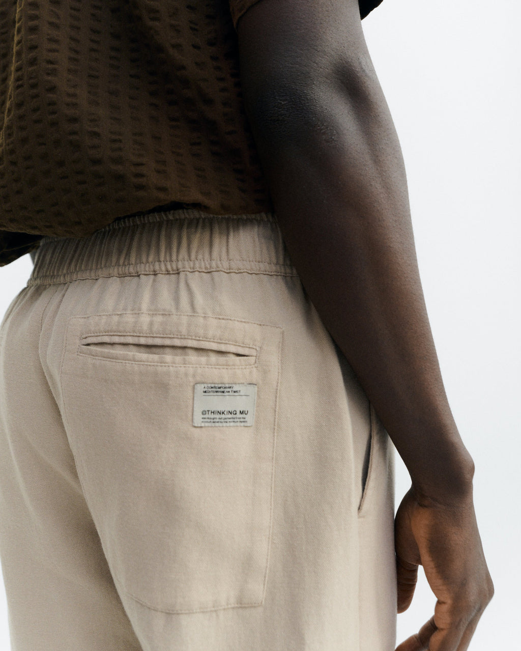 Pantalon Droit Travel Light - Beige