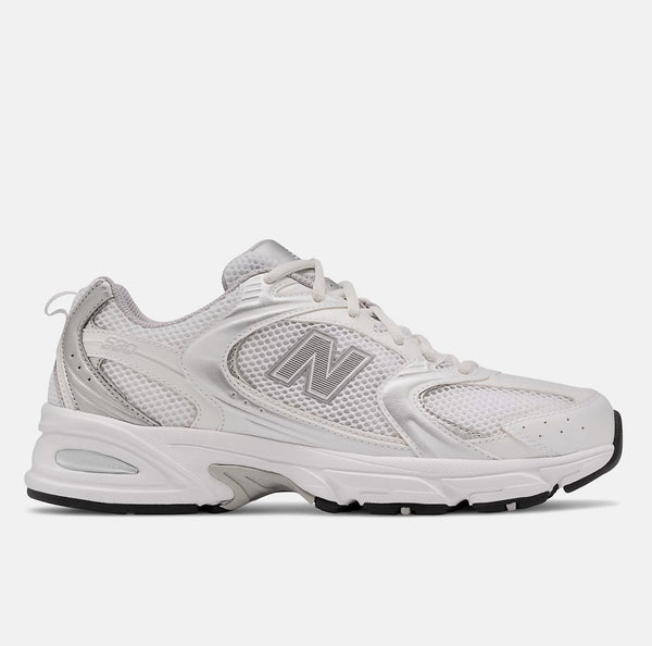 New Balance - 530 Blanco Plata Metálico
