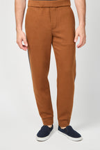 Collegiate Track Pants - White/Cadmium - Men's