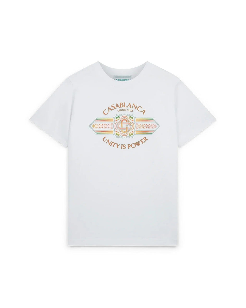 Casablanca Paris - Unity Is Power T-Shirt - White