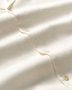 Camisa blanca cáñamo Jules sostenible - silueta 2