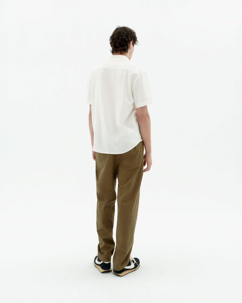 Camisa blanca cáñamo Jules sostenible-4
