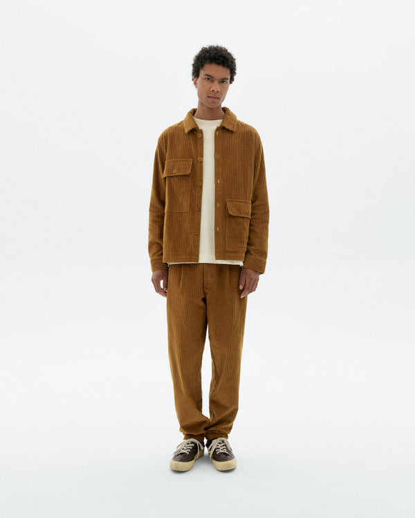 Sobrecamisa de pana Gabin - Marrón