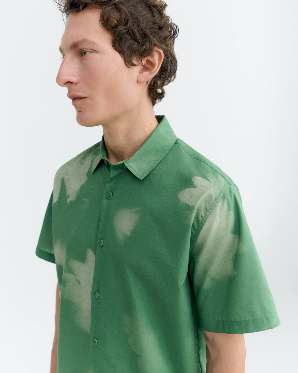 Camisa verde teepee Tom sostenible - 3
