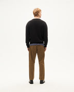Sudadera negra One humanity sostenible-5