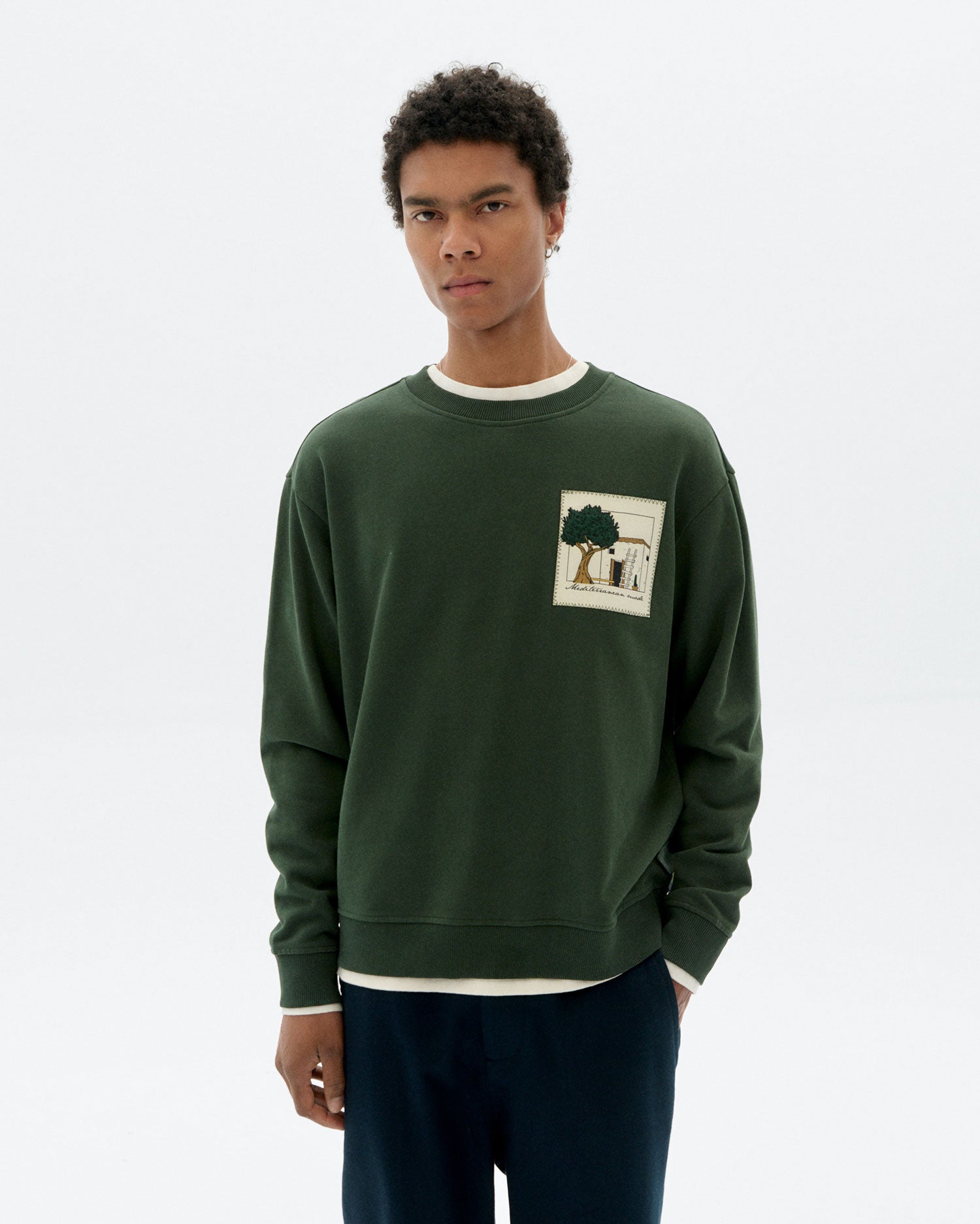 Sudadera bordada house Leon sostenible - 1