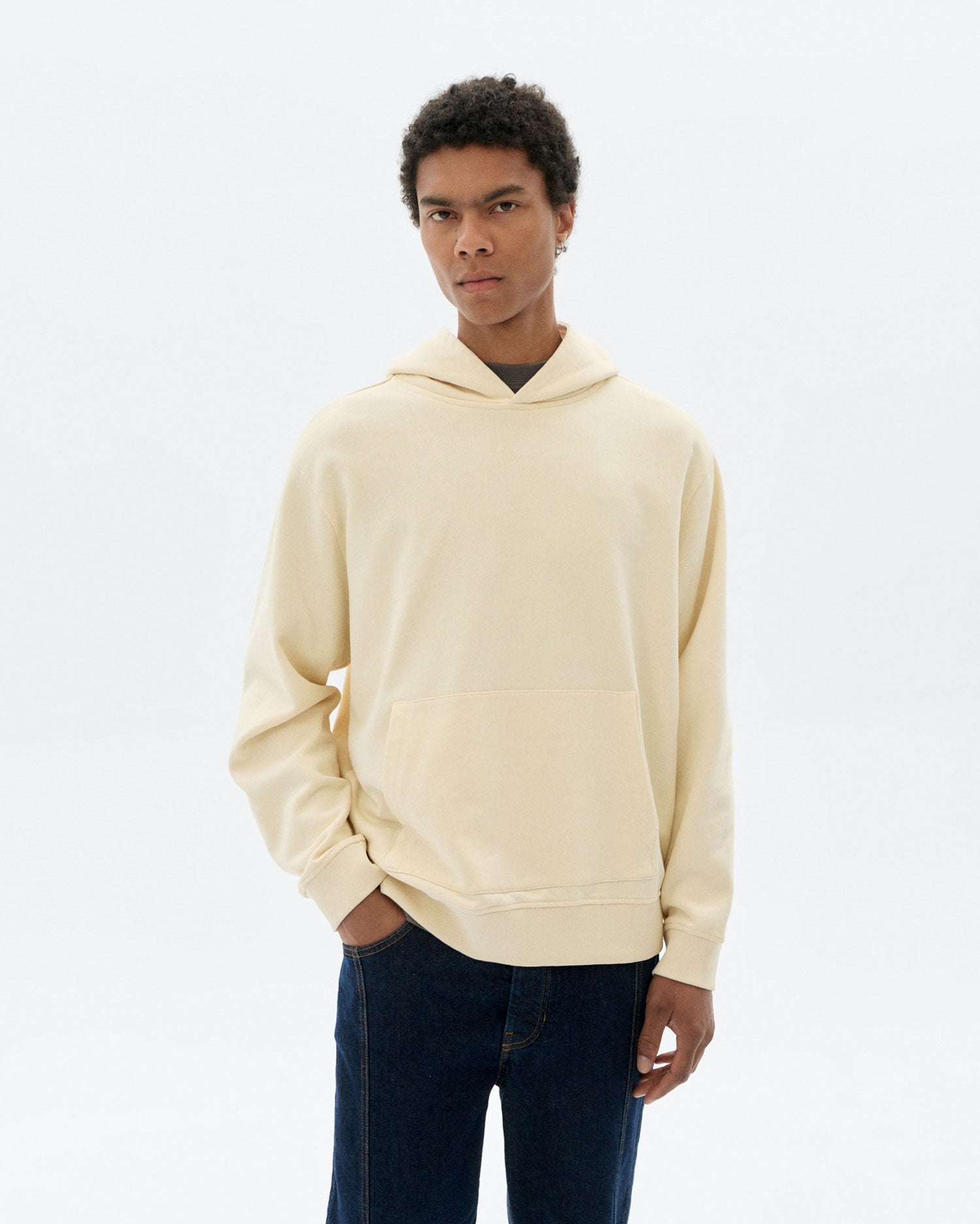 Simon sostenible white grafitti hoodie - 1